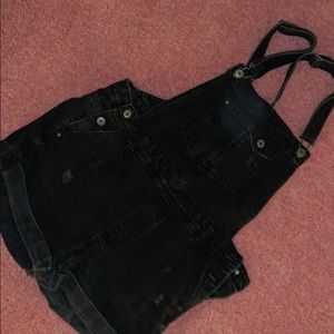 Black Jean Overall